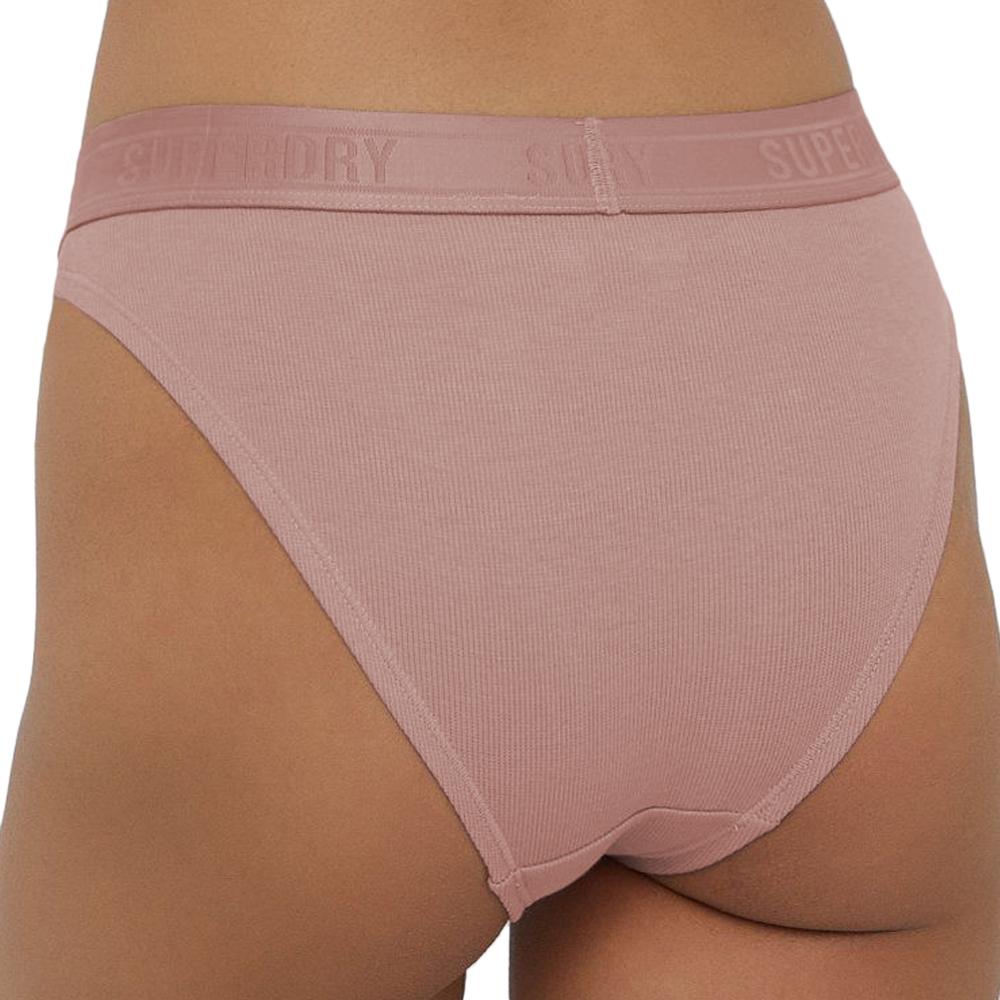 Superdry Culotte Rose Femme Superdry Ribbed