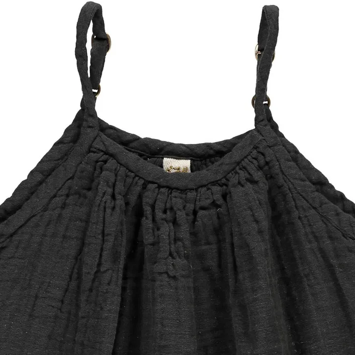 Numero 74 Top Coton Bio Mia | Dark Grey S021