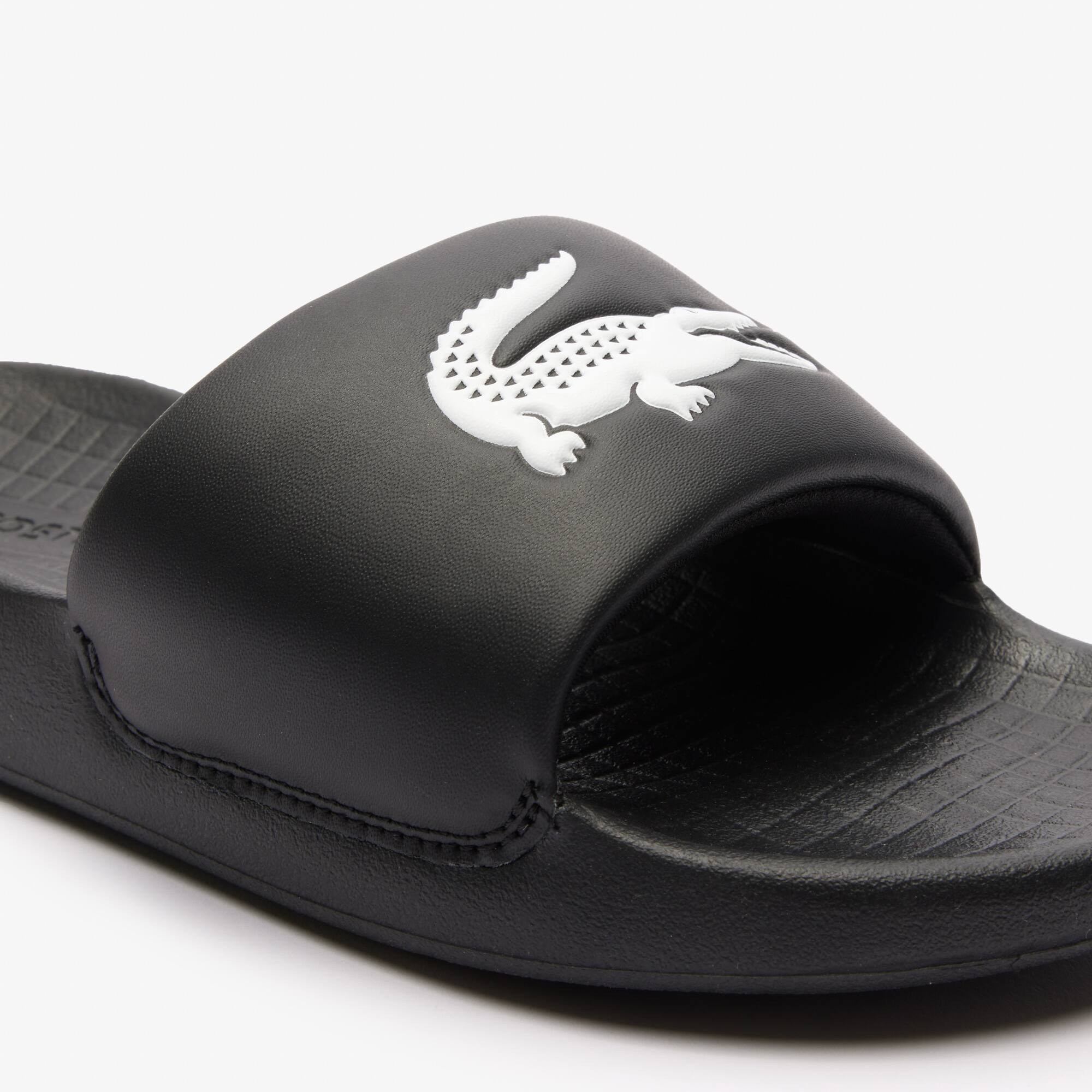 Claquettes Lacoste junior Claquettes & Sandales - Noir - Lacoste - Enfant