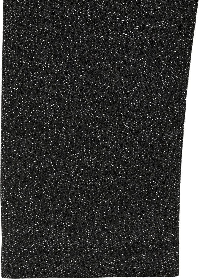 MANGO Long-sleeved lurex t-shirt Black