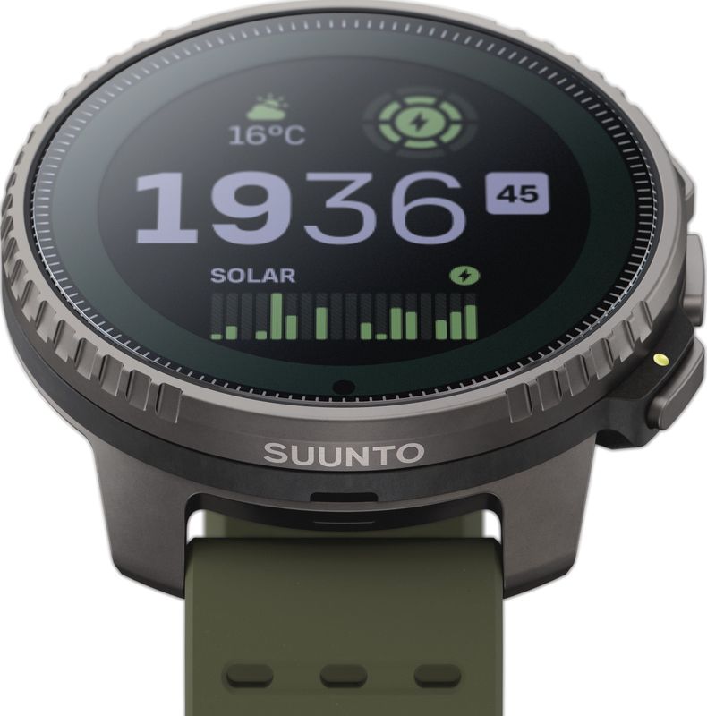 SUUNTO Vertical Sporthorloge - Zwart - Saffierglas - GPS-Activiteitentracker