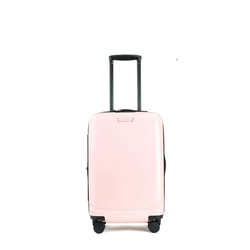 Valise cabine rigide Pure Mate Extensible 55cm Rose