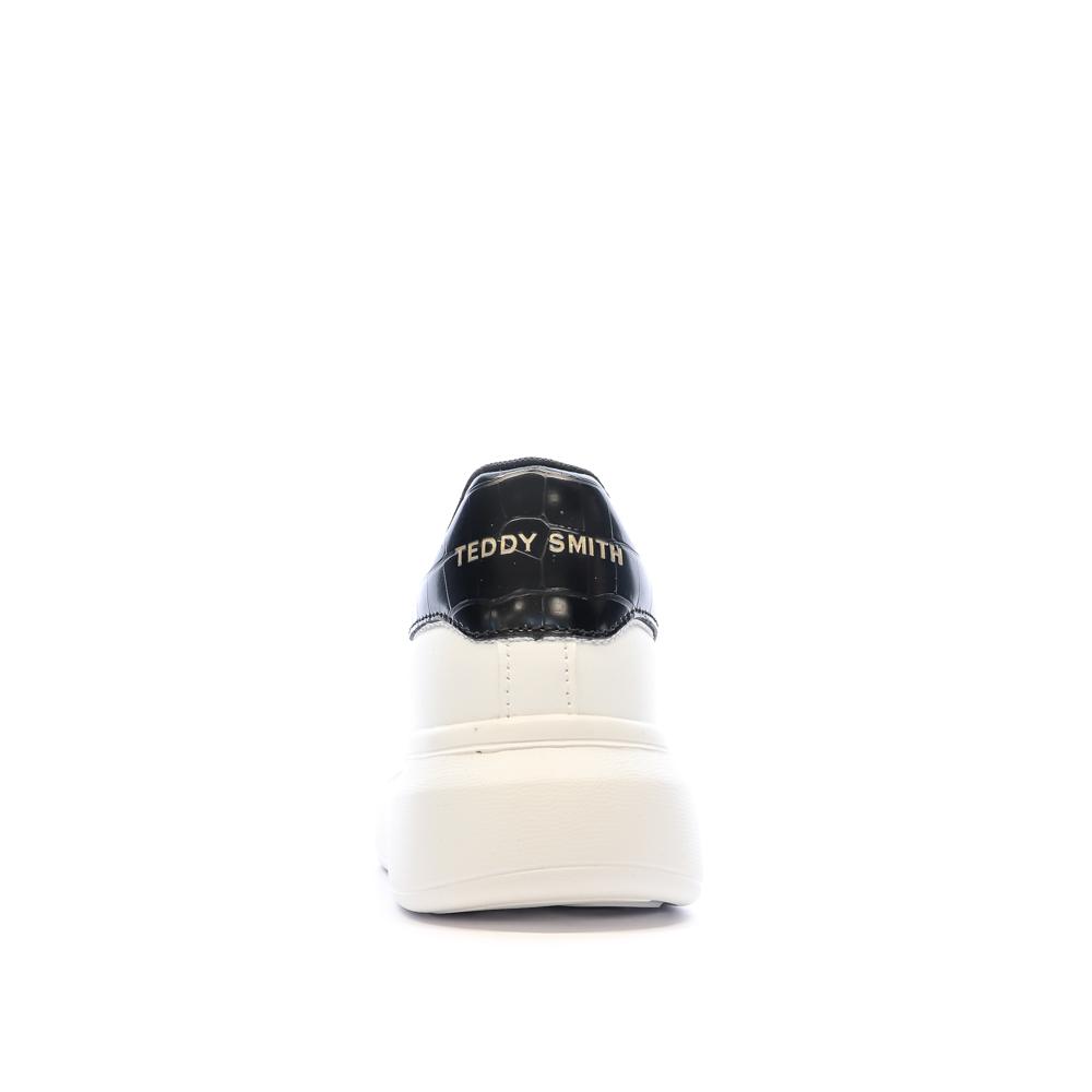 Teddy Smith Baskets Blanc/Noir Femme Teddy Smith Gold Ladies