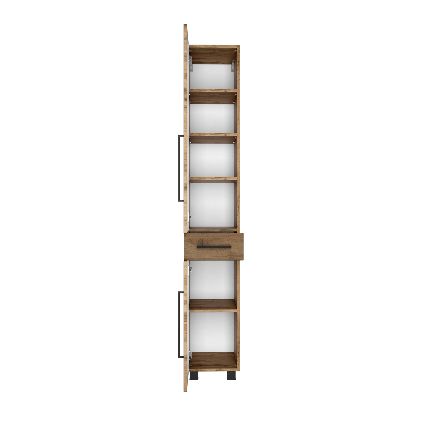Seitenschrank LUZERN - Wotaneiche - 30 cm breit