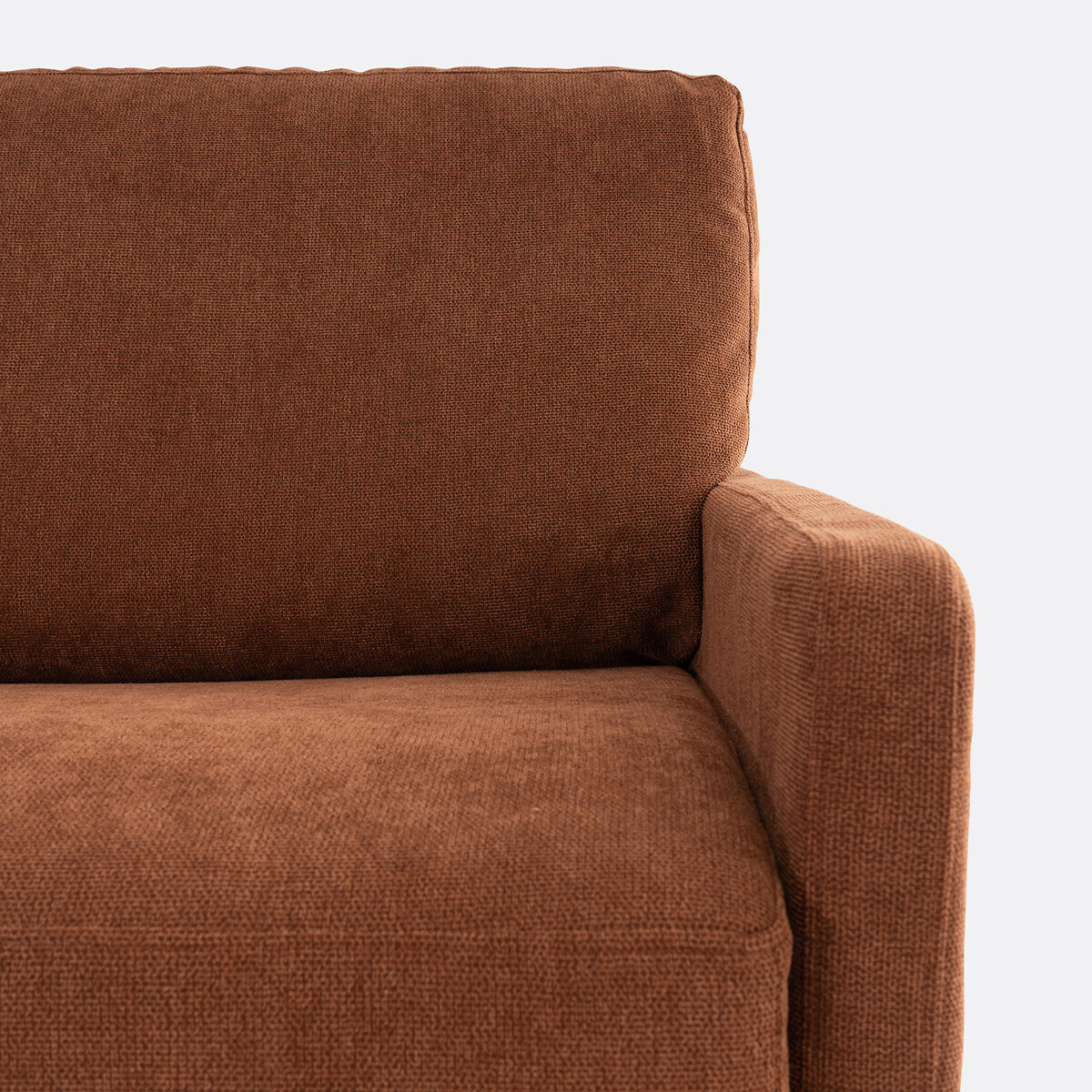 LA REDOUTE INTERIORS<br>Sofá-cama, tecido texturizado, espuma Marta