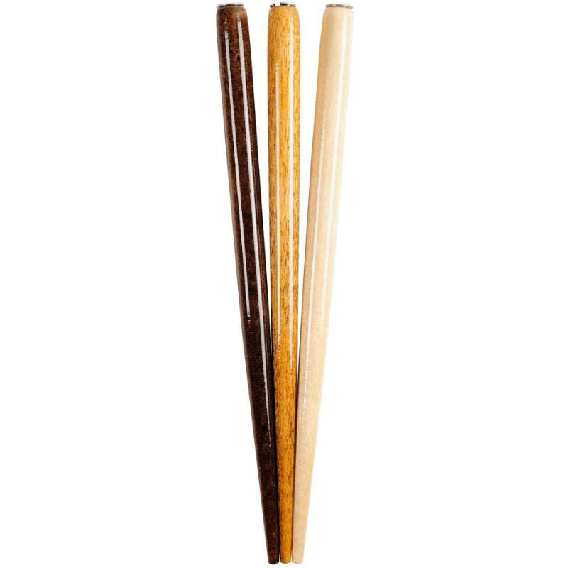 Porte-plume bois naturel laqué