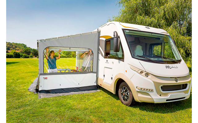 Fiamma Side W Pro Shade Seitenwand mit großem Fenster für Fiamma F45 / F65 / F80s