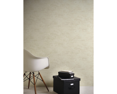 Vliesbehang 30668-1 Best of Wood'n Stone 2 effen gemarmerd beige