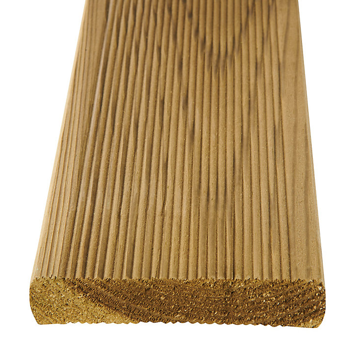 Lame de terrasse Don L. 240 cm x l. 9,5 cm bois pin