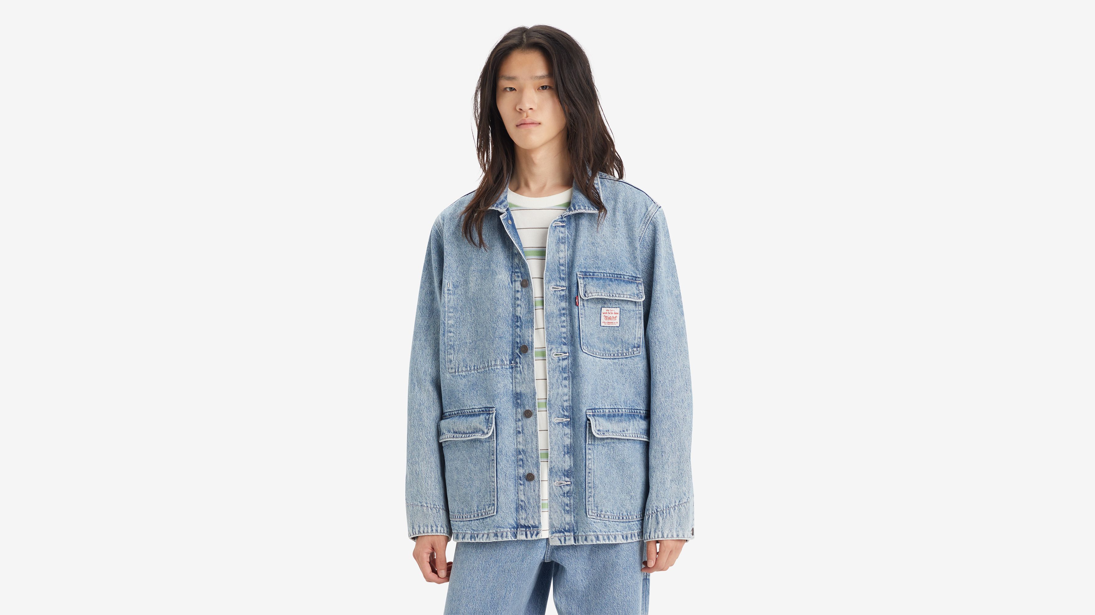 Veste Broadway Engineer - Put In Work Coat - Bleu