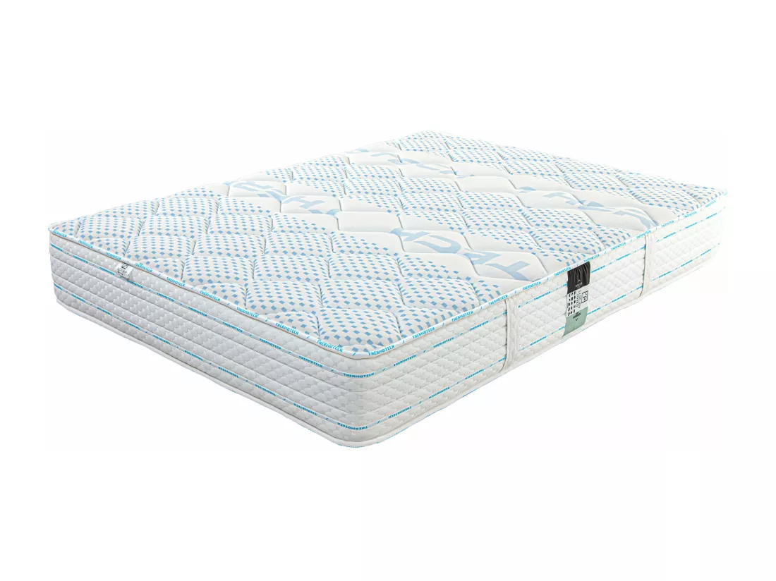 Matelas 180x200 cm, Thermotec, 24 cm, mémoire de forme, ferme + 2 oreillers