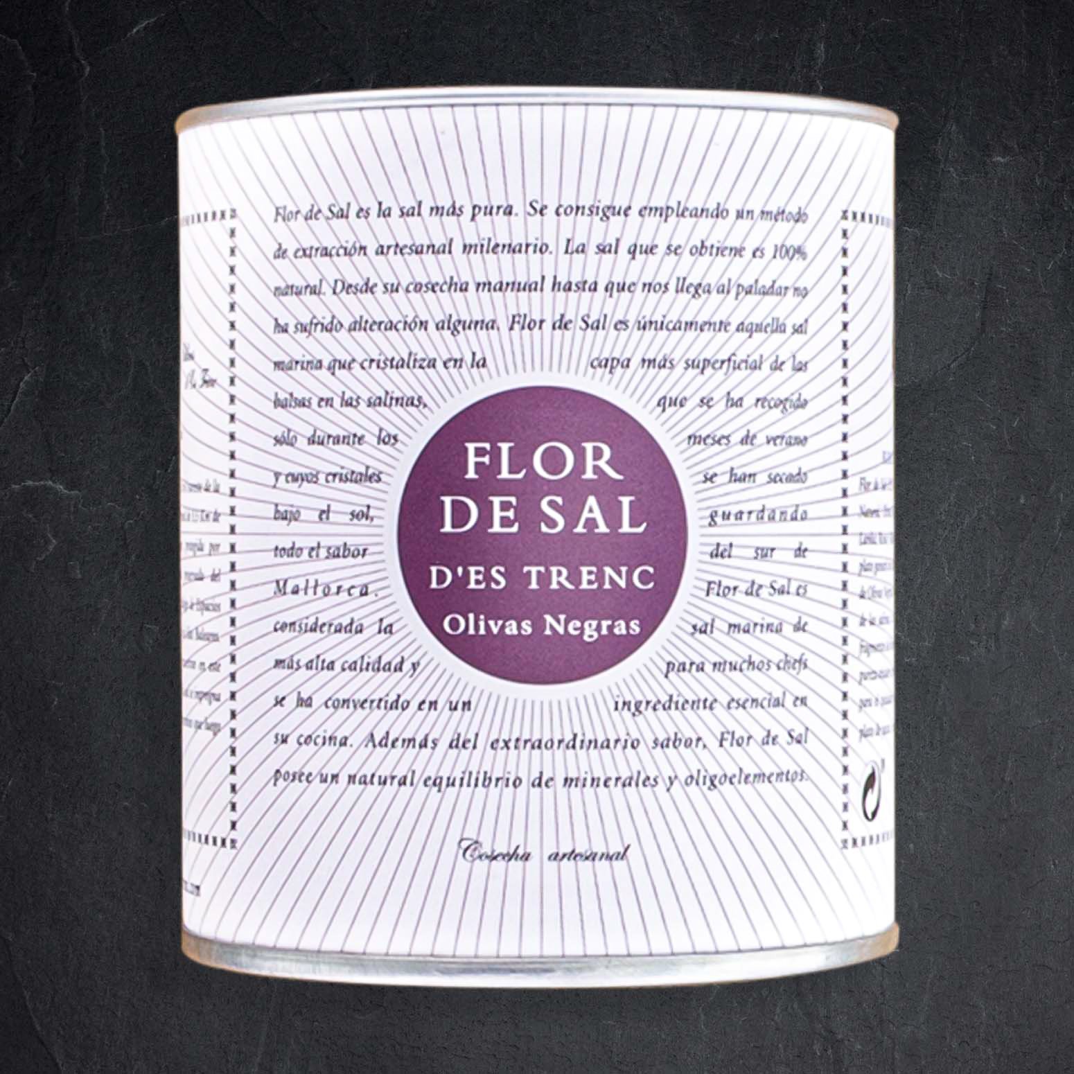 Flor de Sal d'Es Trenc Olivas Negras