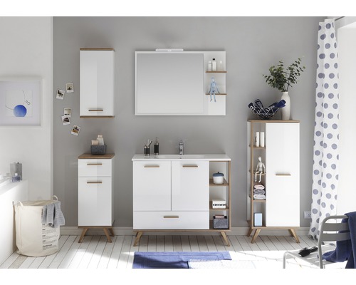 Pelipal Noventa onderkast, wit, hoogte 89,5 cm, breedte 35,5 cm