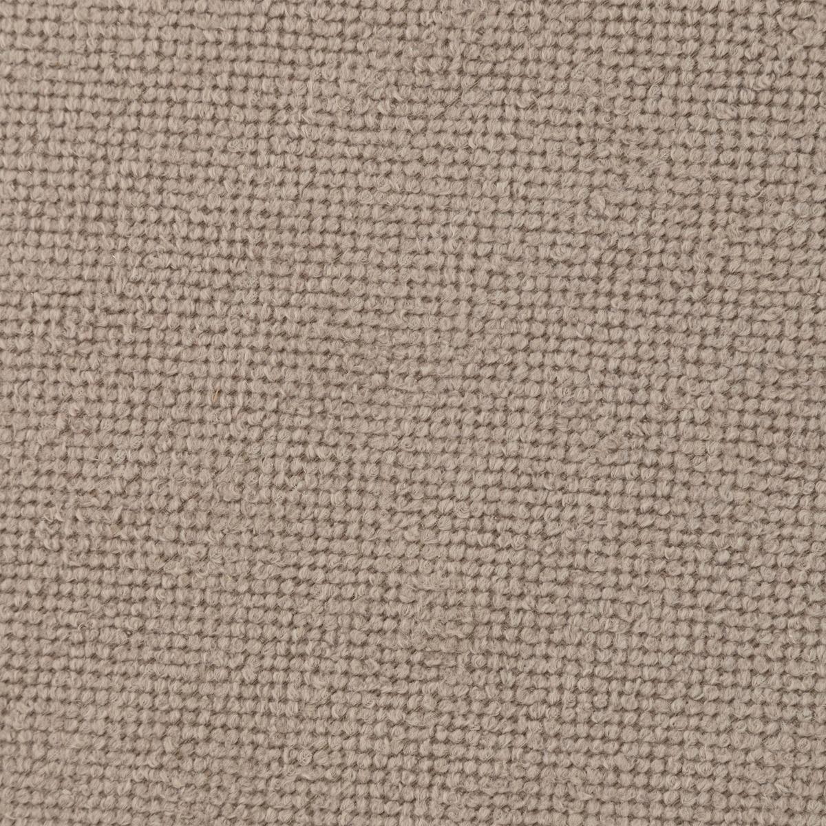 POUF BOUCLETTE AMEA GRIS TAUPE D.39CM