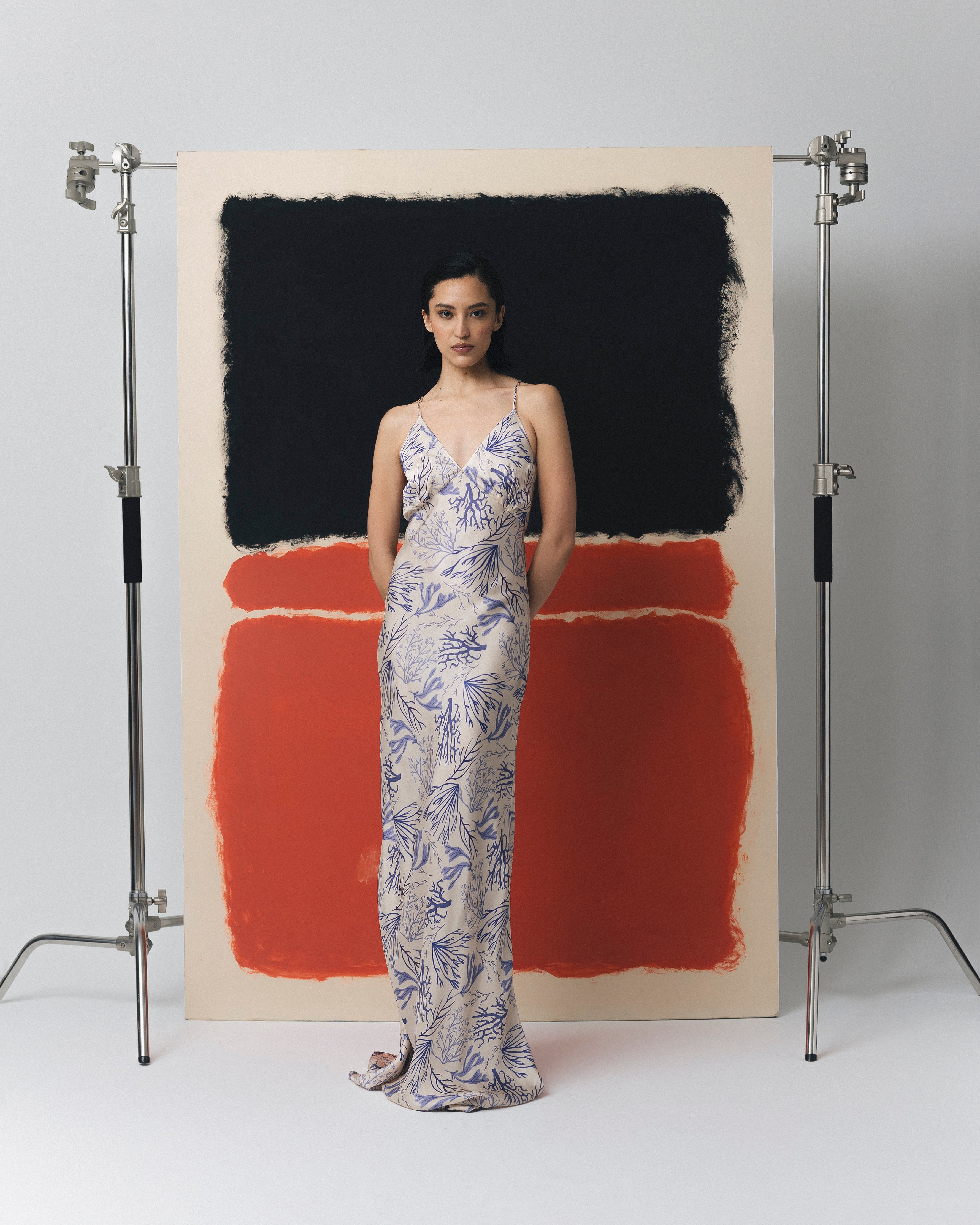 Robe crépuscule orchidée