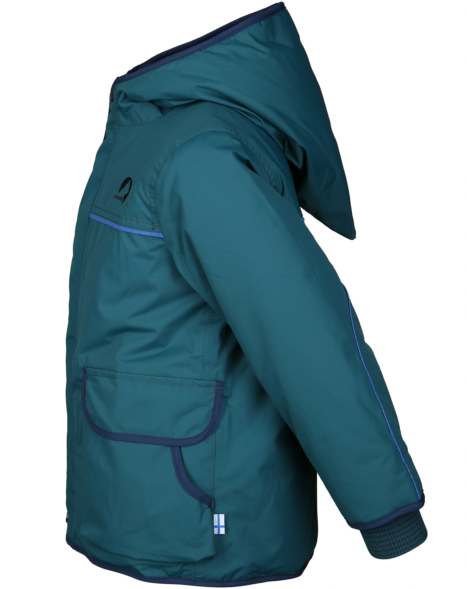 Winterparka TALVI SPORT mit Schneefang in deep teal/navy