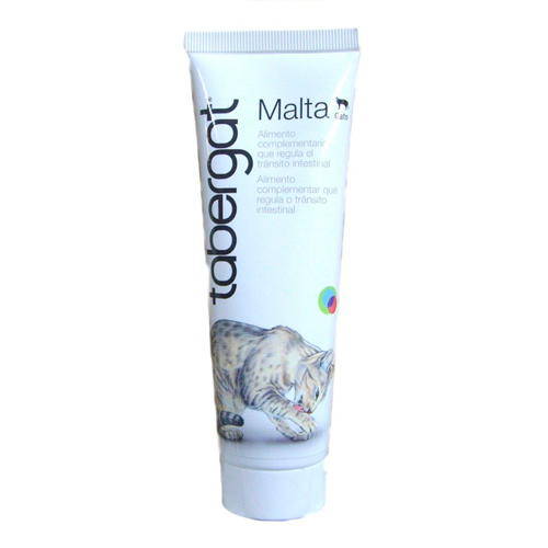 Suplemento alimentar de malte Tabergat para gatos