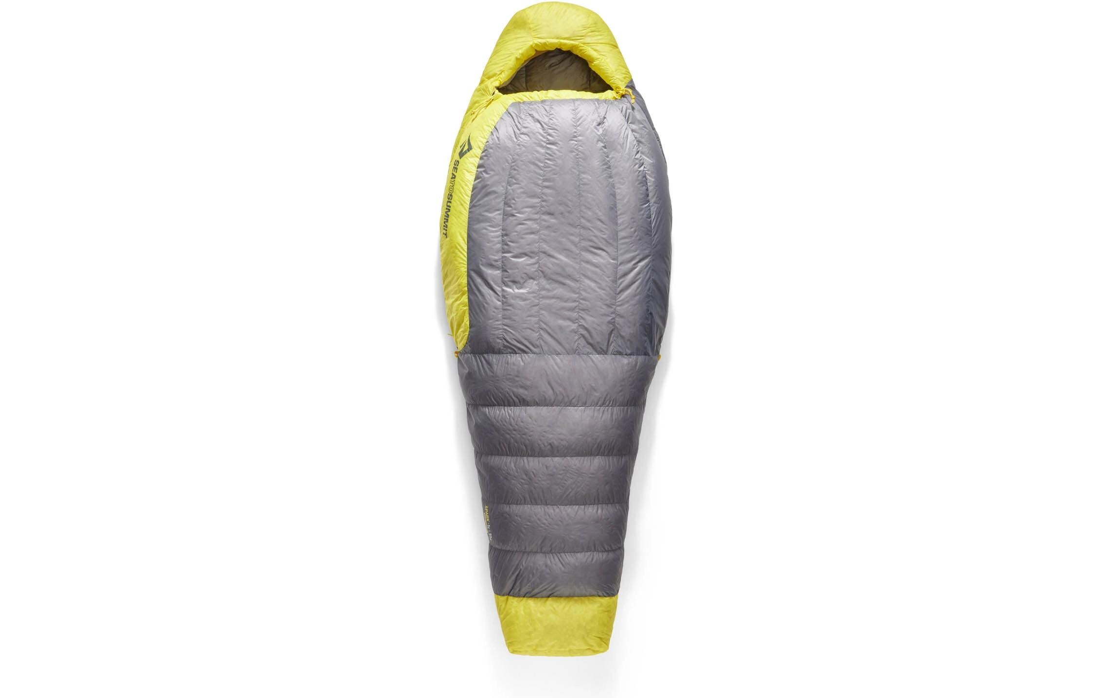 Spark Women's 7C/45F R Polyester, Gelb/Grau<br>Mumienschlafsack