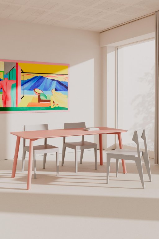 Objekte unserer Tage Meyer Color tafel 180x80 wit