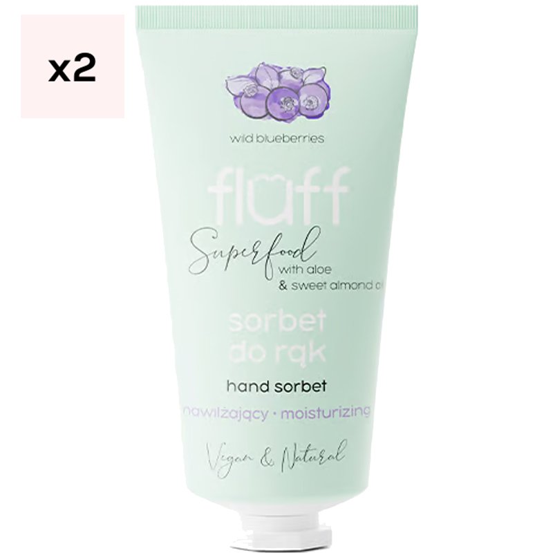 Crèmes pour les mains hydratantes - Myrtille sauvage - 2 x 50 ml