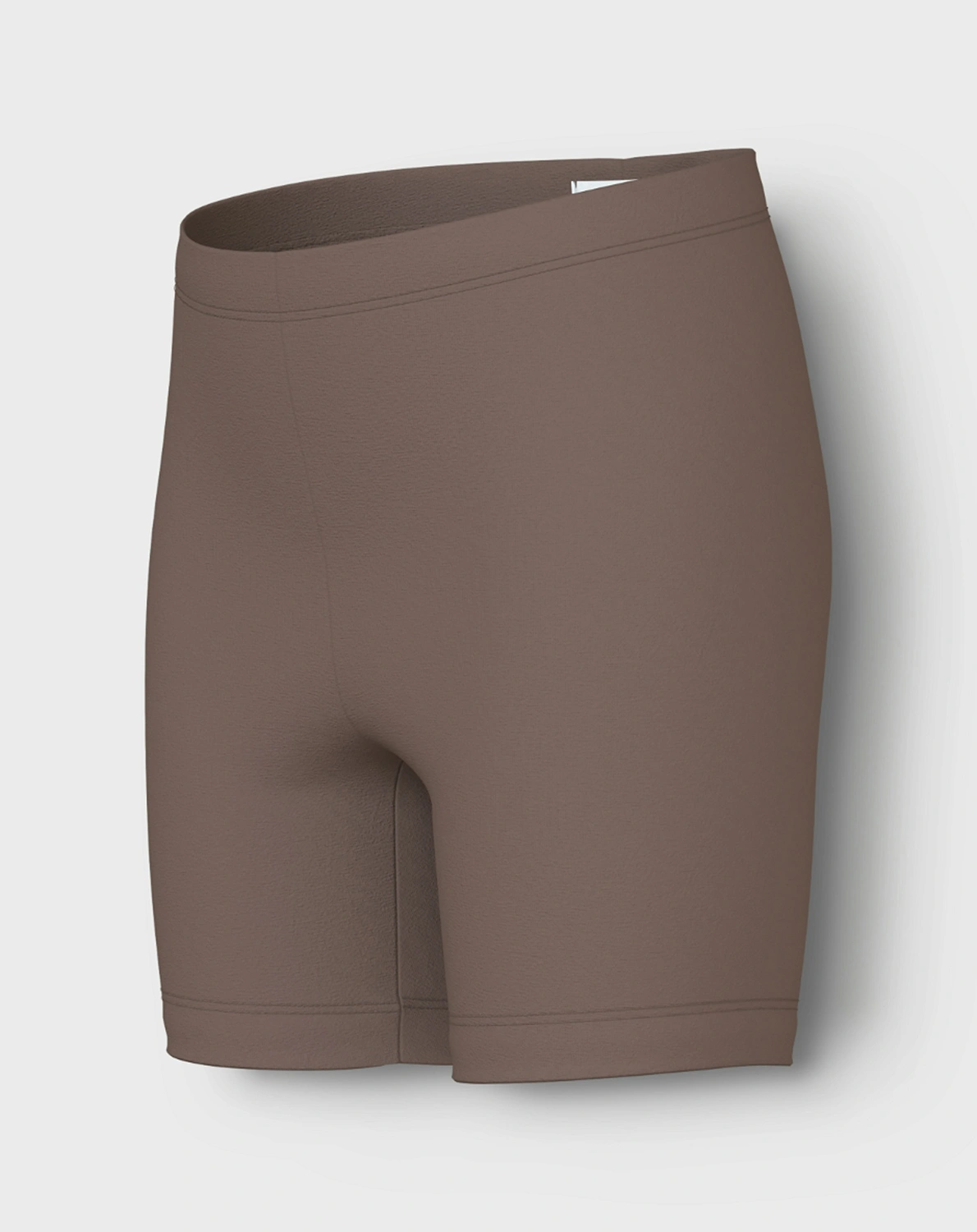 Radlerhose NKFVIVIAN SHORT in deep taupe