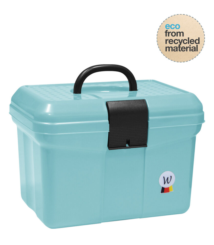 Waldhausen Eco Grooming - Poetskisten Paard - Turquoise - 28x37x24 cm