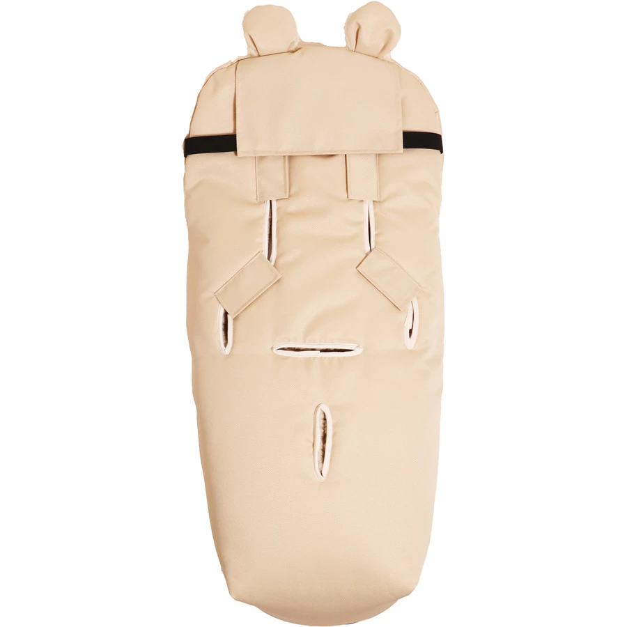 Kaiser Winterfußsack XL EARS WOOL marzipan