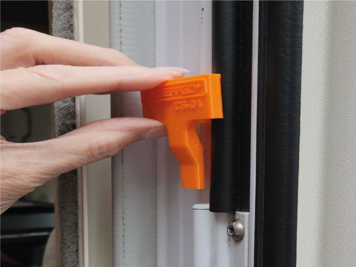 ScheffGO® CS-01WH Deurstopper met Wandhouder