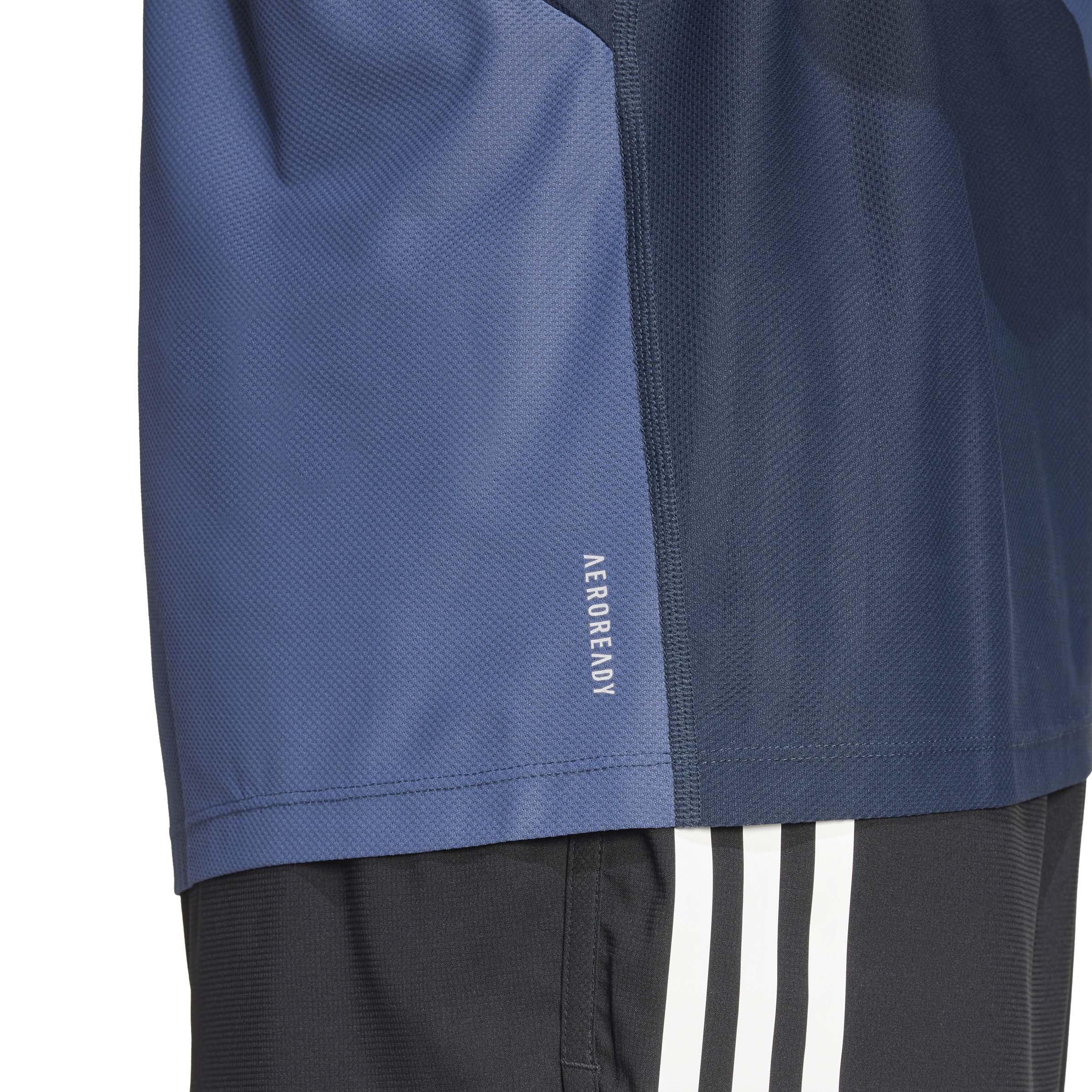 adidas  Own the Run Colorblock Tee