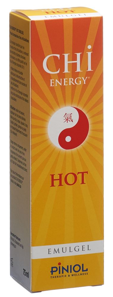 CHI ENERGY Hot<br>75 ml, Dispenser, Emulgel