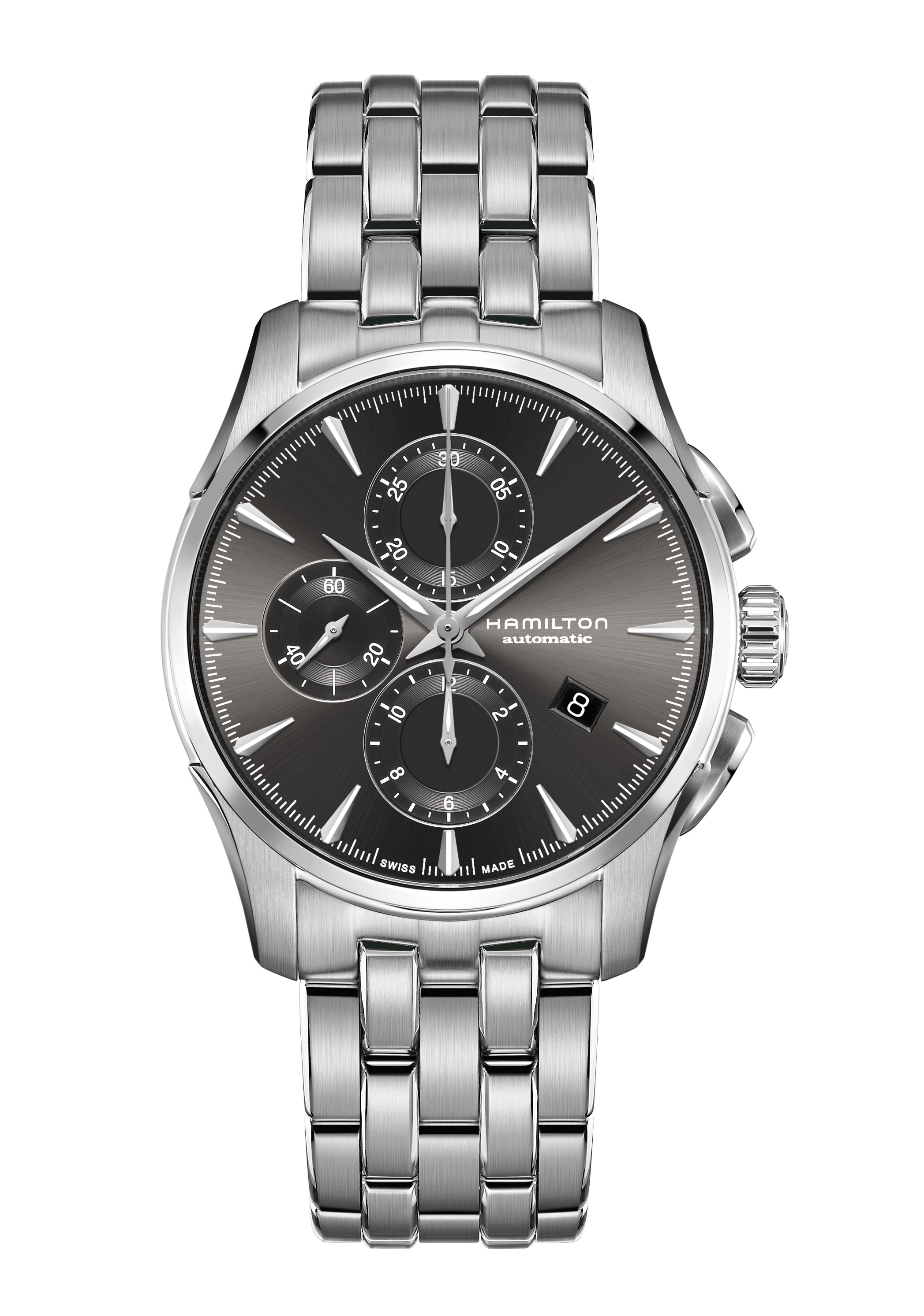 Hamilton Jazzmaster Automatik-Chronograph 42 mm Schwarz