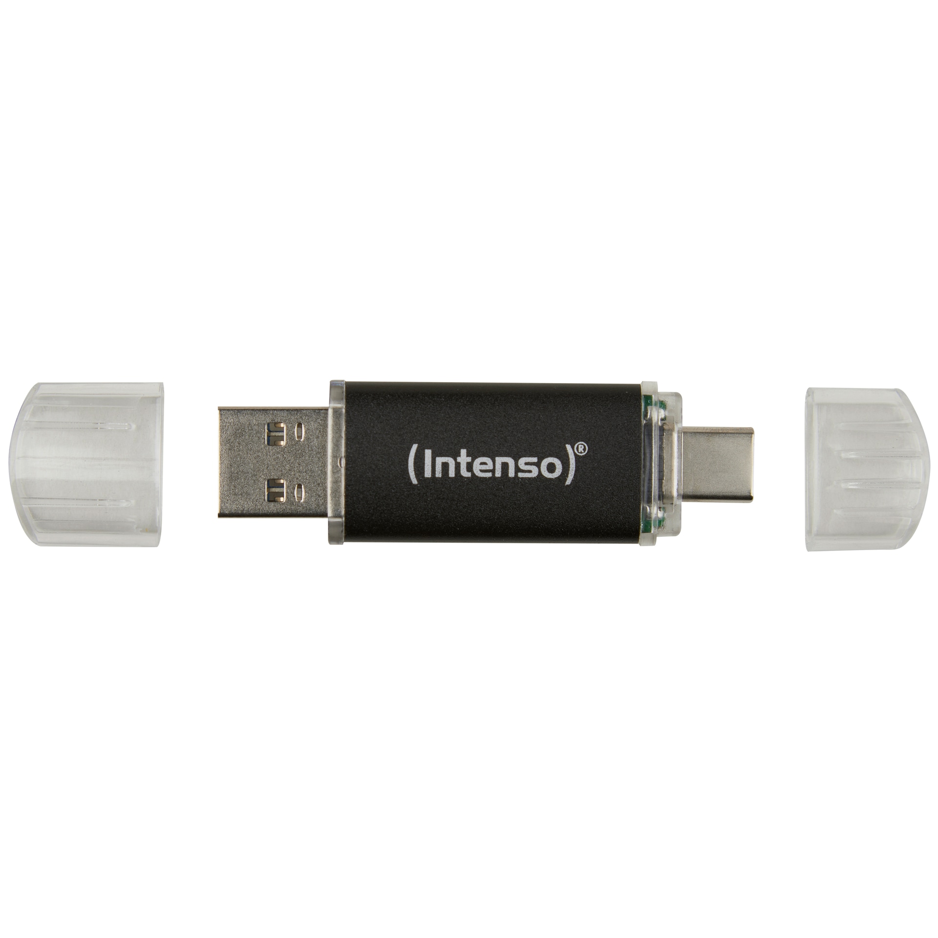 Intenso USB-Stick »Twist Line 64 GB« (64 GB USB 3.2 Lesegeschwindigkeit 70 MB/s) USB-A und USB-C Anschluss