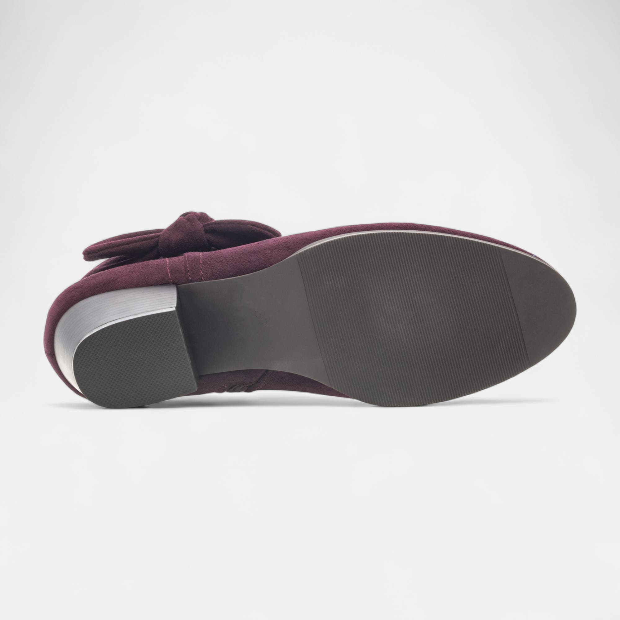 Bottines à talon Femme bordeaux