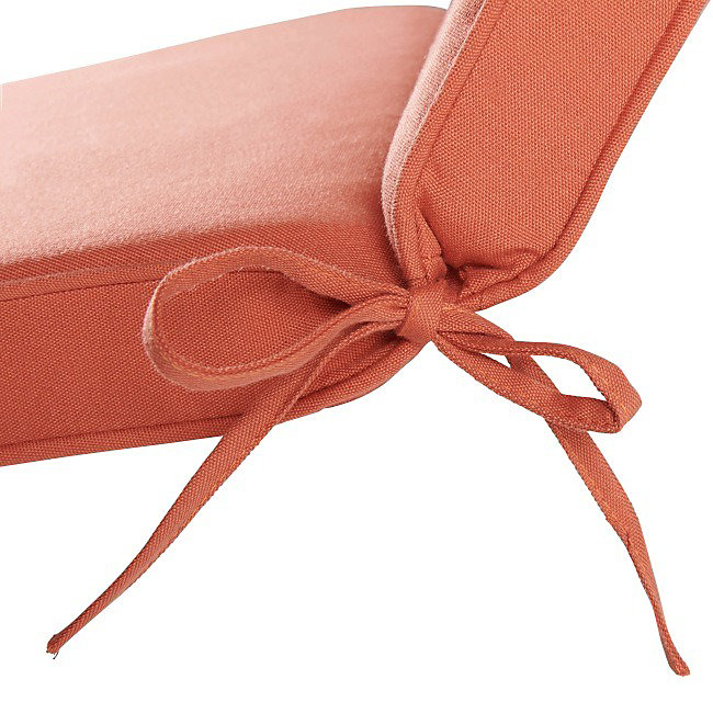 Coussin fauteuil haut GoodHome Tiga mango 40 x 94 cm