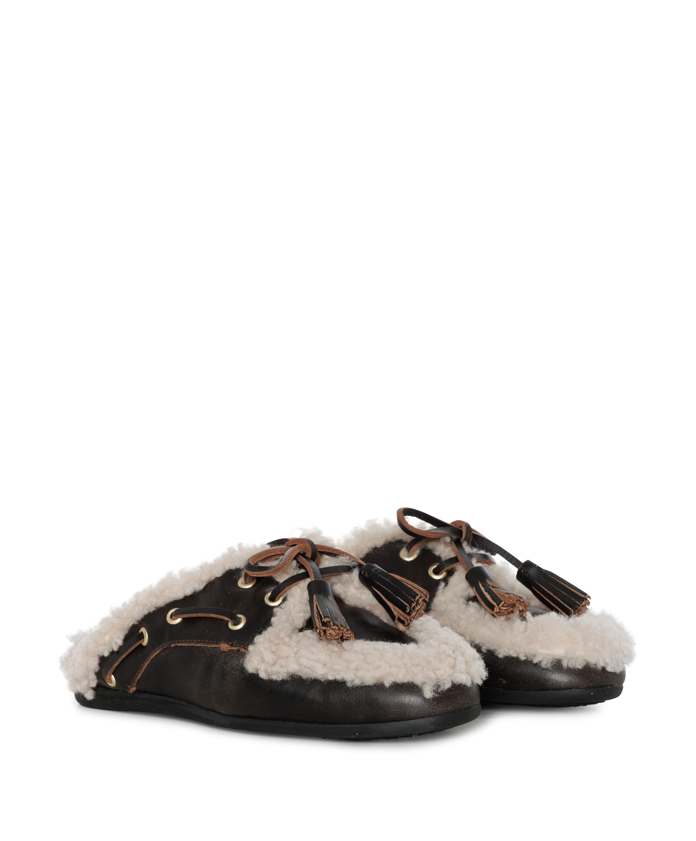 Toral dames clogs bruin