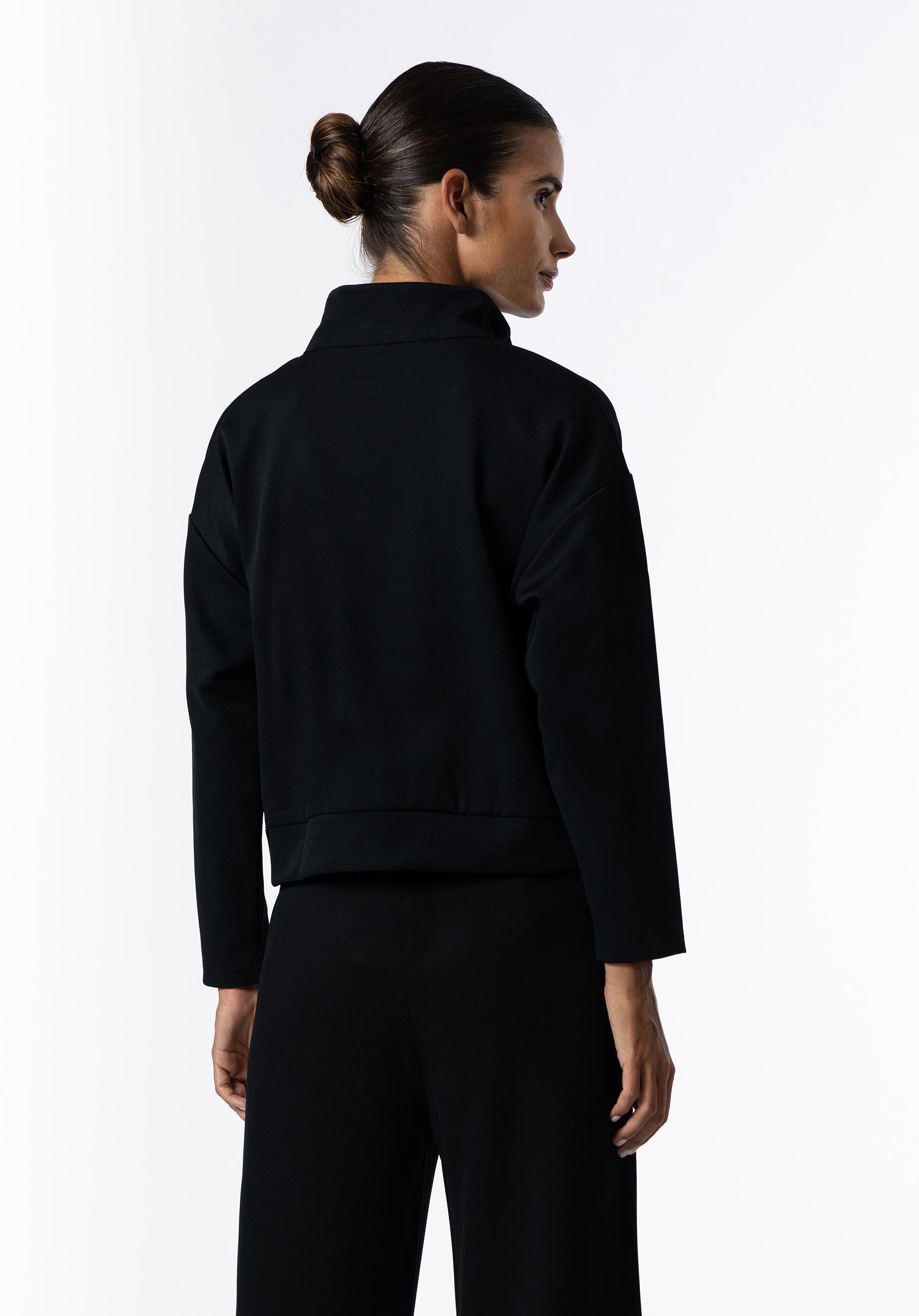 Sweatshirt Piqué com Molas