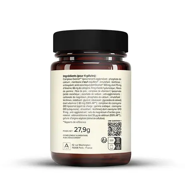 A-Lab Colágeno Lipossomal 300 mg - Antienvelhecimento, Hidratação, Articulações - 60 cápsulas