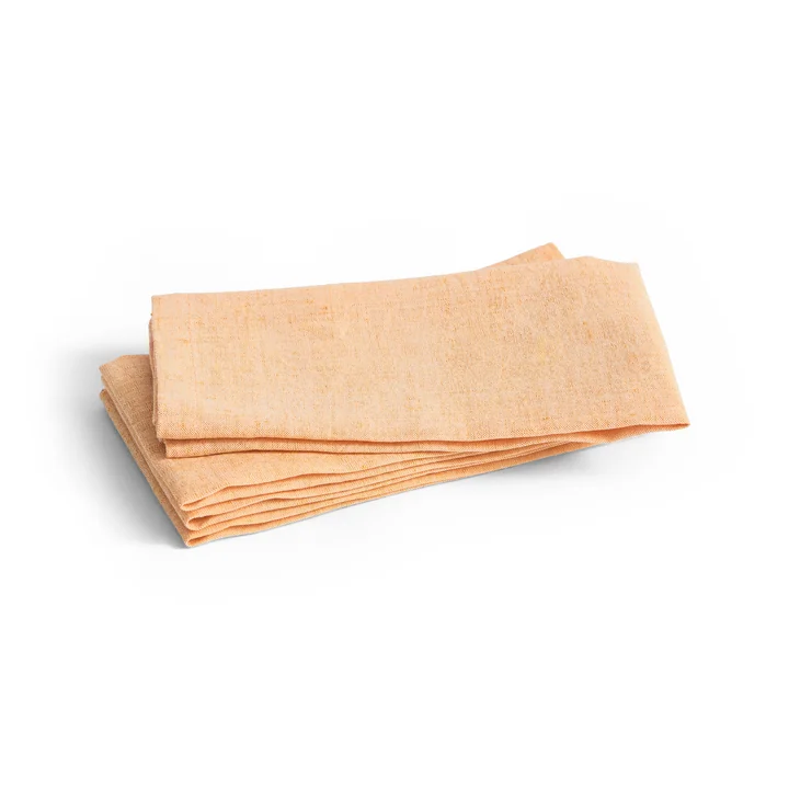 HAY - Tavolo Serviette und Tischset, soft orange (4er-Set)