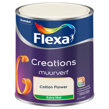 Flexa Creations muurverf extra mat cotton flower 1 liter