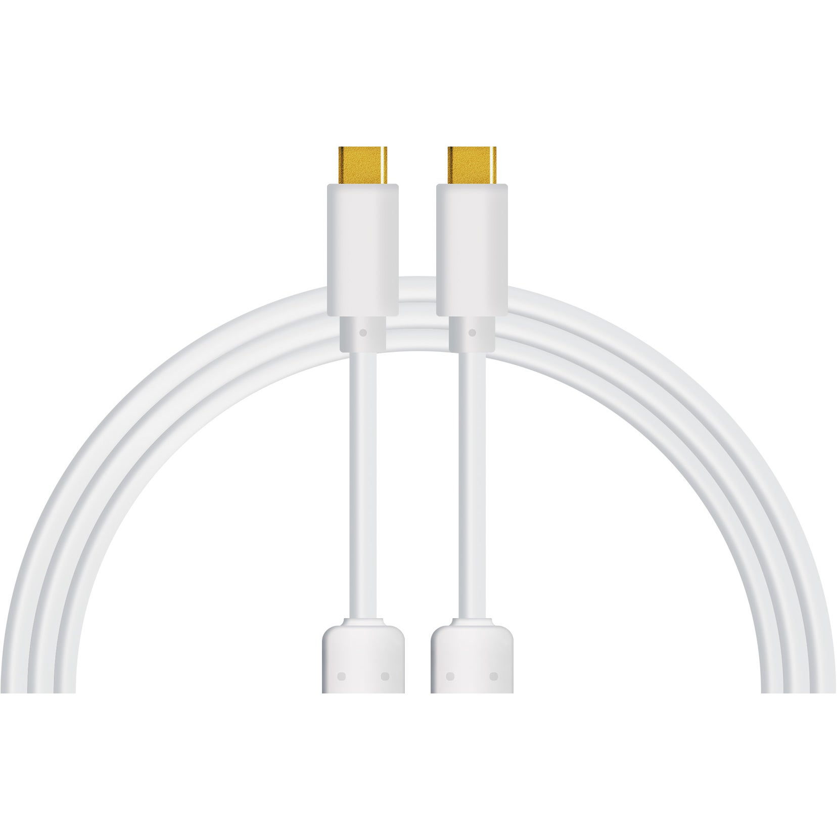 DJ TechTools Chroma Cables USB-C naar USB-C 2 meter (wit)