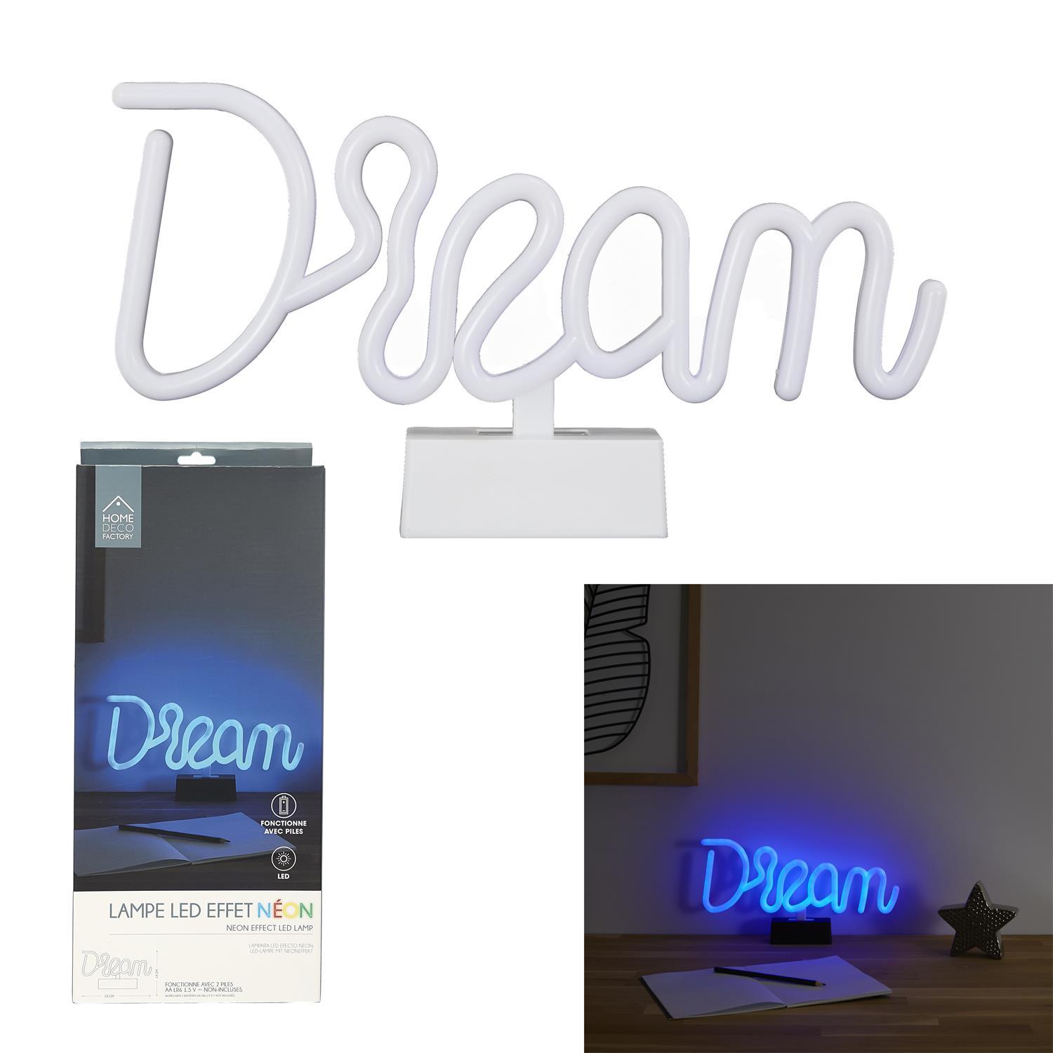 LAMPE LED EFFET NEON DREAM PILES
