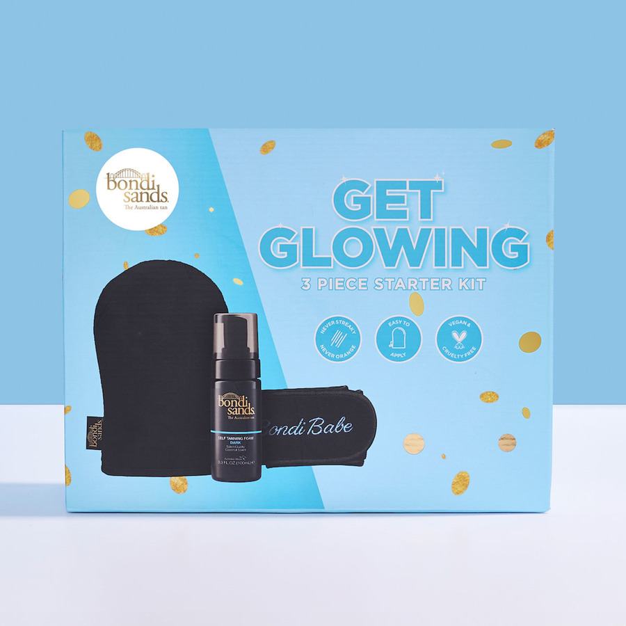 Bondi Sands Get Glowing 3 Piece Starter Kit Dark