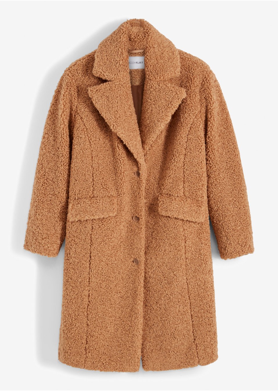 Manteau en maille bouclée