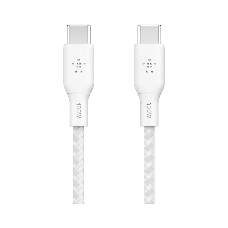 Belkin Câble USB-C vers USB-C renforcé (blanc) - 3 m