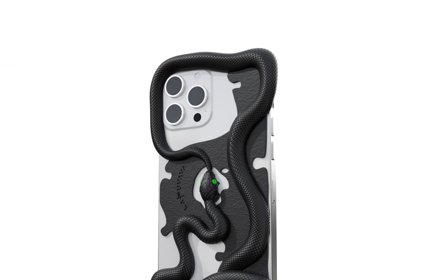 Krocalute - Slangenhoesje - iPhone 16 Pro Max / 16 Pro / 16 Plus / 16 / 15 Pro Max / 15 Pro / 15 Plus / 15 / 14 Pro Max / 14 Pro / 14 Plus / 14 / 13 Pro Max / 13 Pro / 13