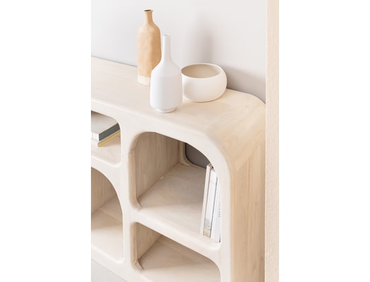 CONCEPT1 - Bahut Cairo 6 niches 145 x 35 x h75 cm