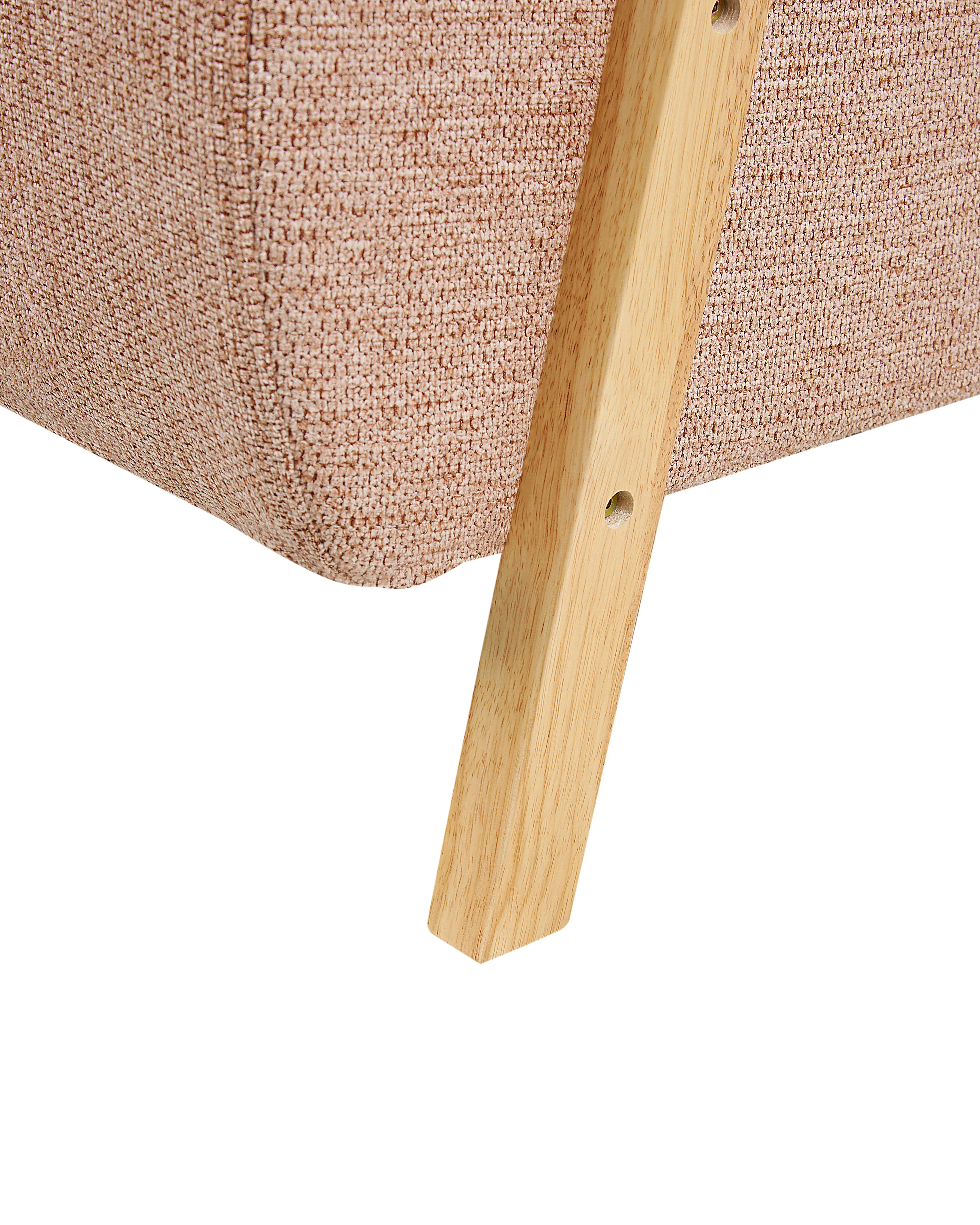 Fauteuil LESJA Stof Roze