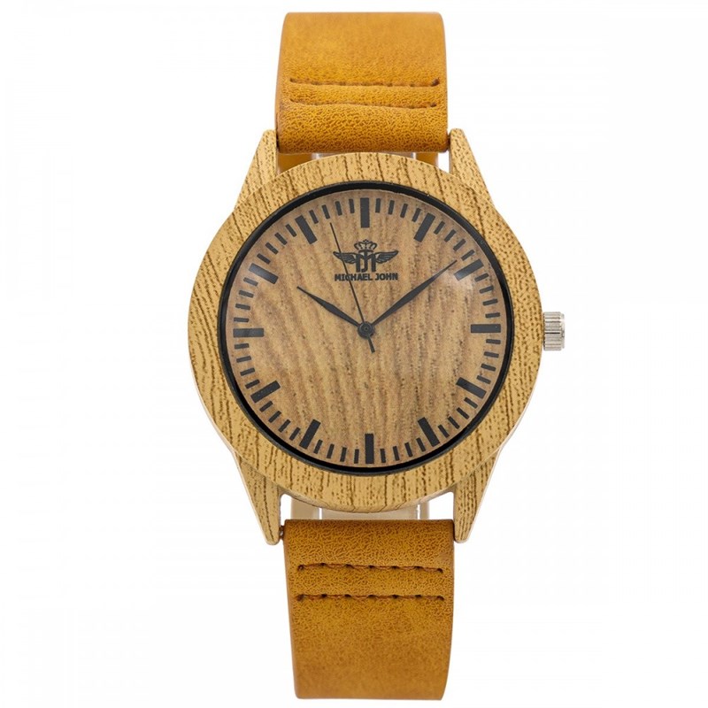 Montre Homme M. JOHN bracelet Cuir Marron