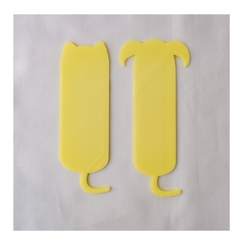 Marcador de livro de cachorro amarelo Seron