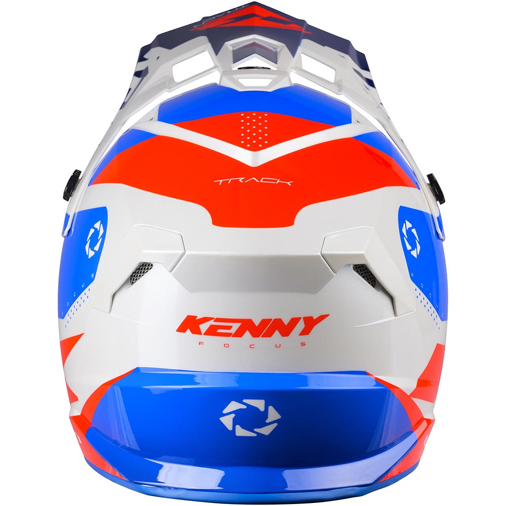 Kenny - Casque enfant Track Kid - 2024 Blanc / Bleu / Rouge